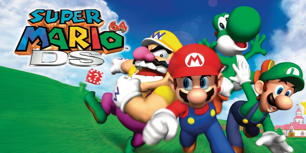 Arte de Super Mario 64 DS