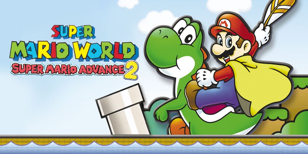 Arte de Super Mario World: Super Mario Advance 2