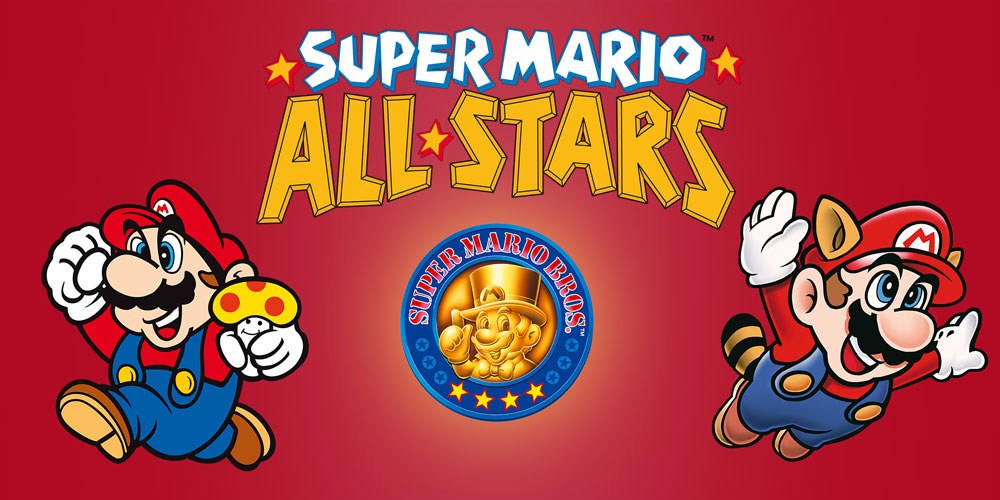 Arte de Super Mario All-Stars: 25th Anniversary Edition