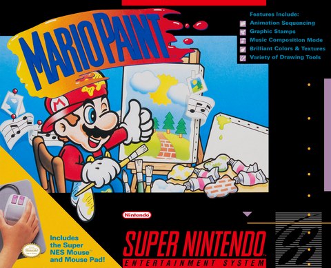 Arte de Mario Paint