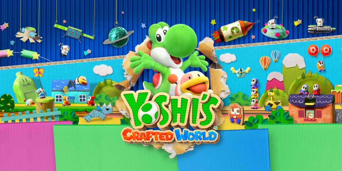 Arte de Yoshi’s Crafted World