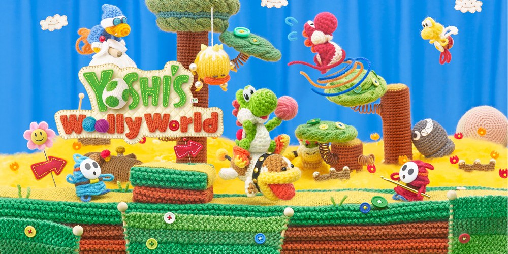 Arte de Yoshi’s Woolly World