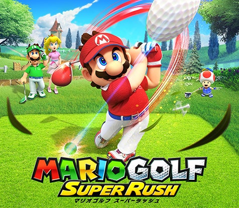 Arte de Mario Golf: Super Rush