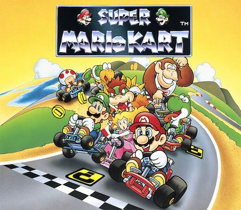 Arte de Super Mario Kart