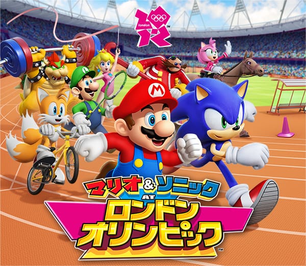 Arte de Mario & Sonic at the London 2012 Olympic Games