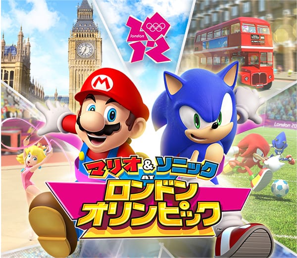 Arte de Mario & Sonic at the London 2012 Olympic Games