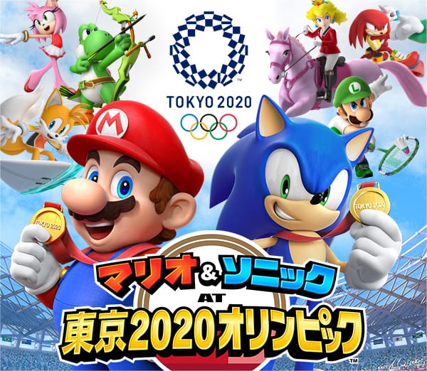 Arte de Mario & Sonic at the Olympic Games Tokyo 2020