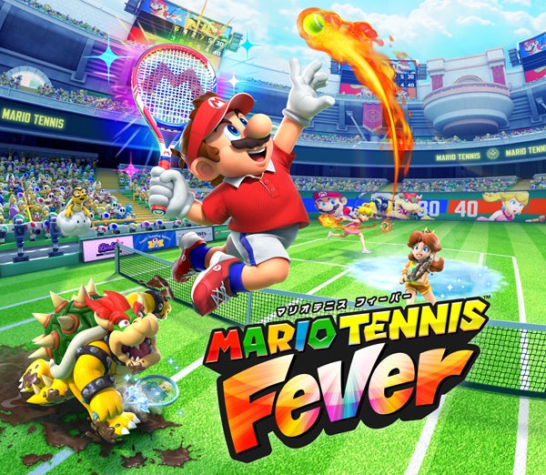 Arte de Mario Tennis Fever