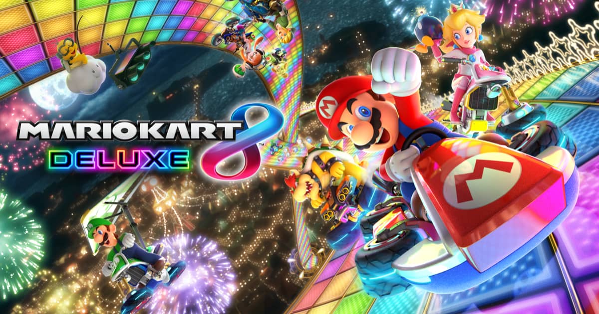 Arte de Mario Kart 8 Deluxe